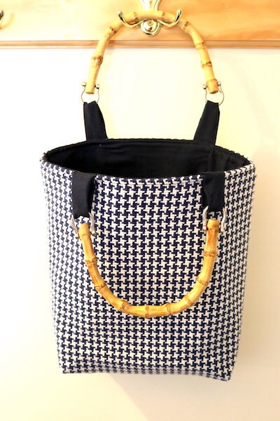 Rigid Heddle Weaving, The Town Bag, PDF pattern, digital download, hand woven bag