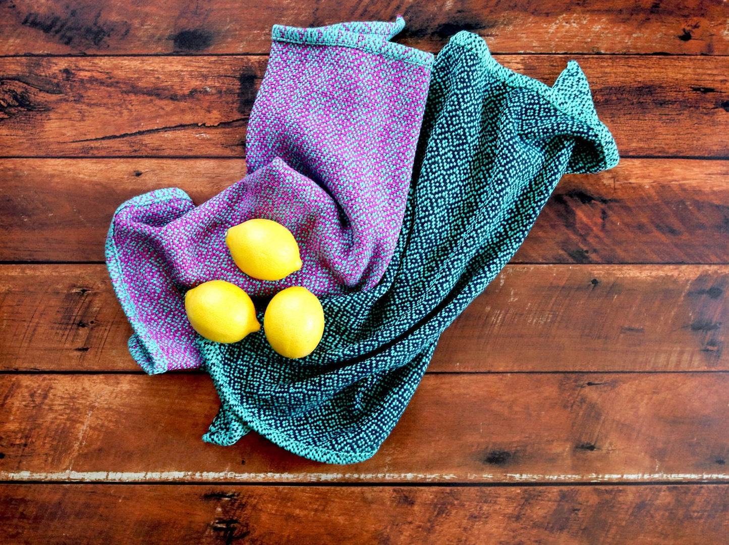 Rigid heddle weaving pattern, Diamond Stripe Towels, PDF pattern digital download, kitchen towels