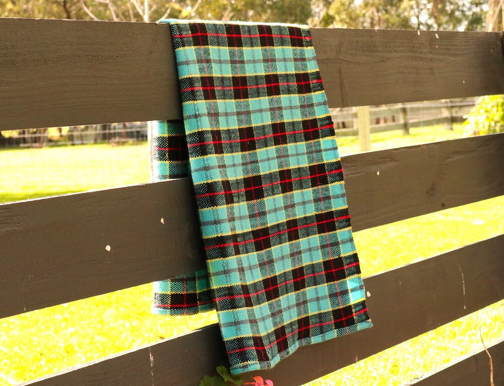 Rigid heddle weaving book, Plaid Double Width Booklet, PDF digital download, weaving pattern, hand woven blanket