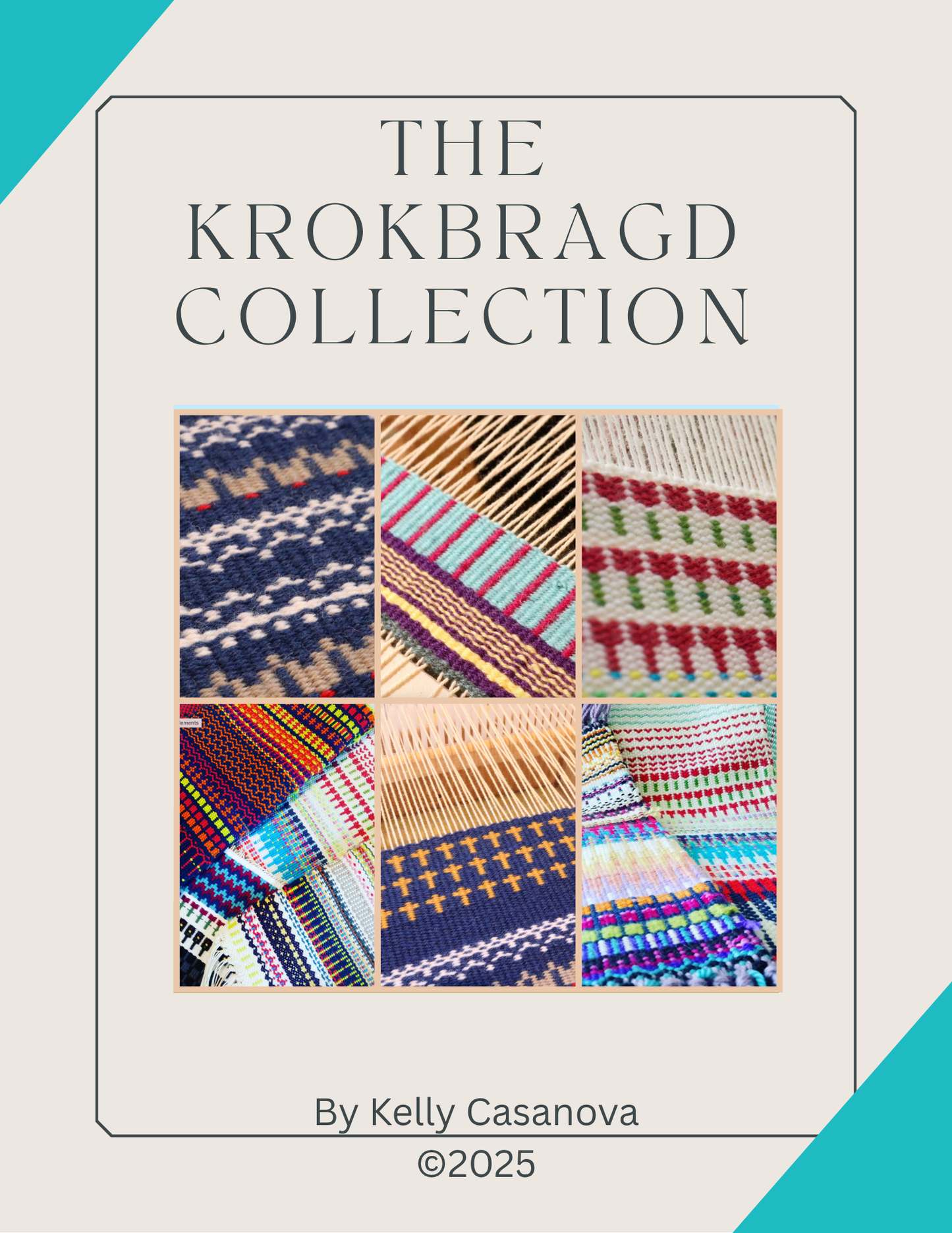The Krokbragd Collection ebooklet for the rigid heddle loom