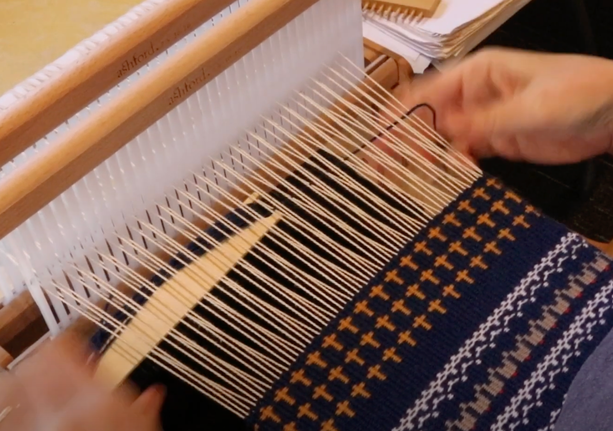 The Krokbragd Collection ebooklet for the rigid heddle loom