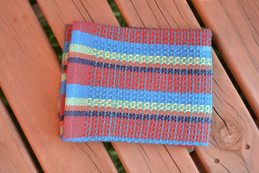 Rigid heddle weaving pattern, Happy Fibonnaci Towels, PDF digital download, rigid heddle loom, kitchen towels