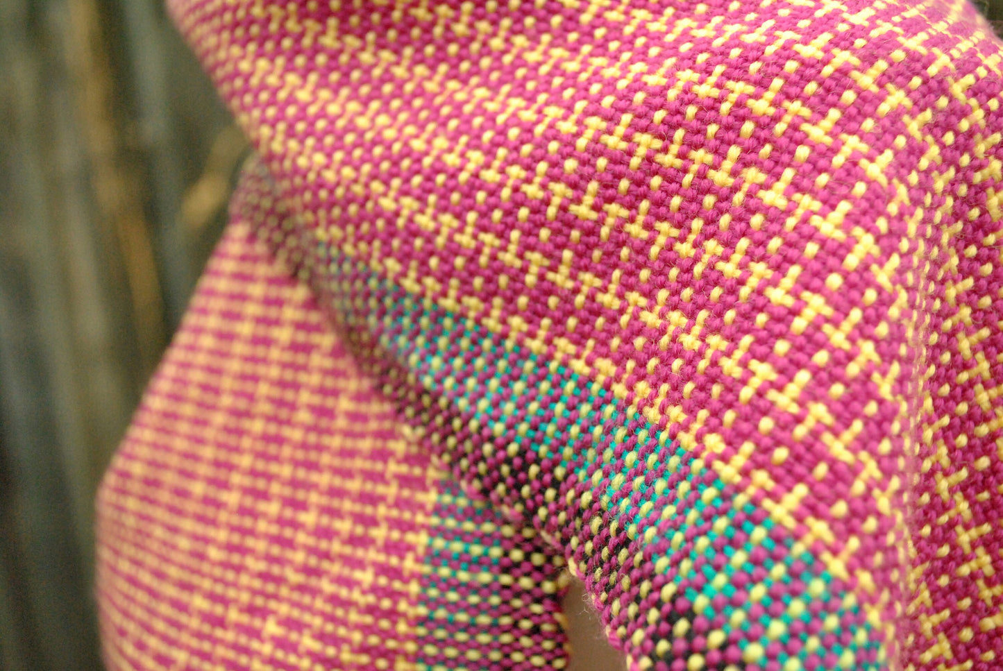Rigid heddle weaving pattern, Candy Store Scarf, PDF digital download, rigid heddle loom, hand woven scarf