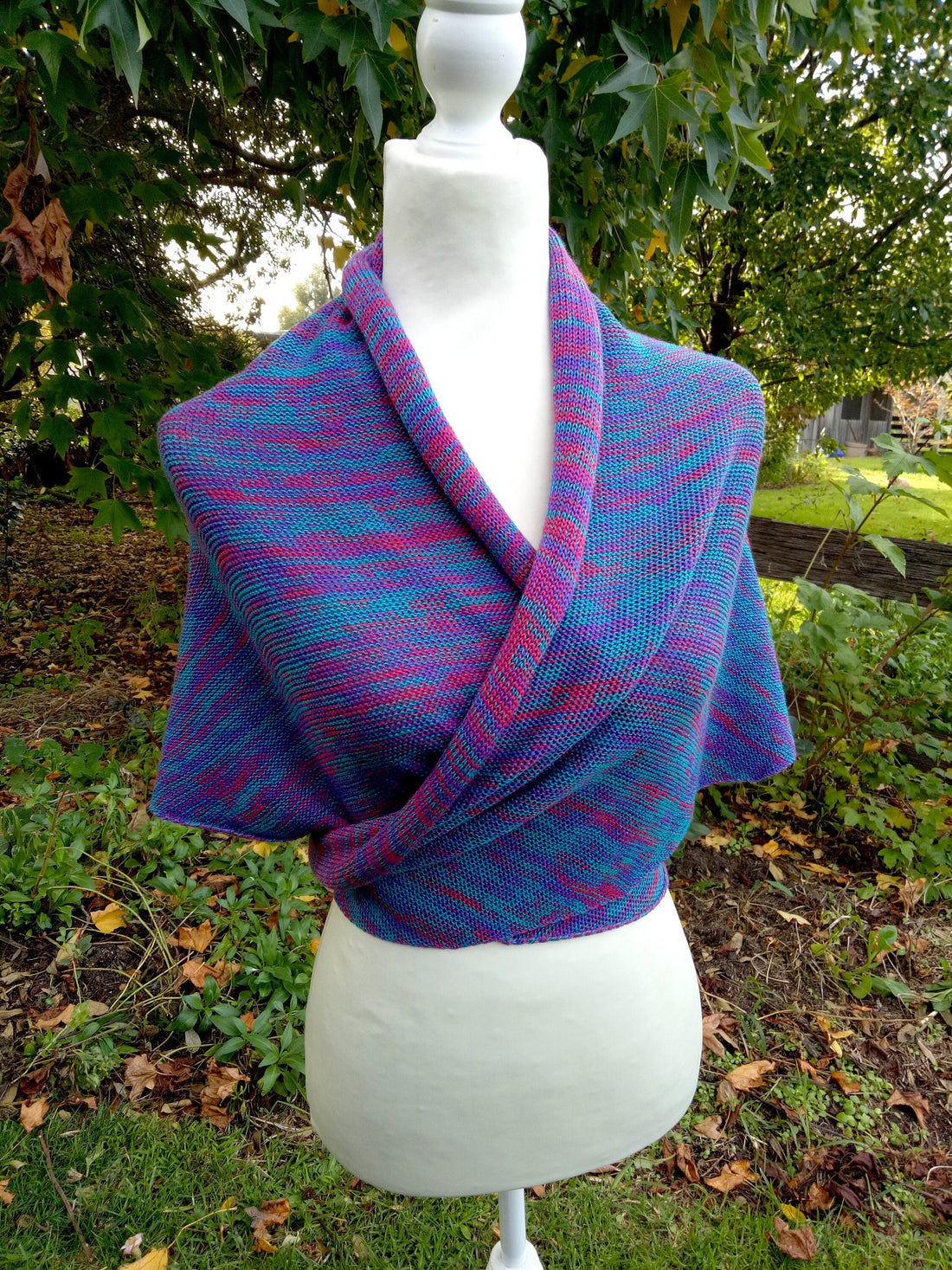 Knitting machine pattern, Triangle Shawl, PDF digital download – Kelly ...